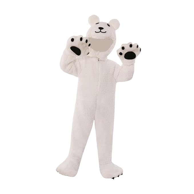 White Bear Costume Kidsland Yallatoys