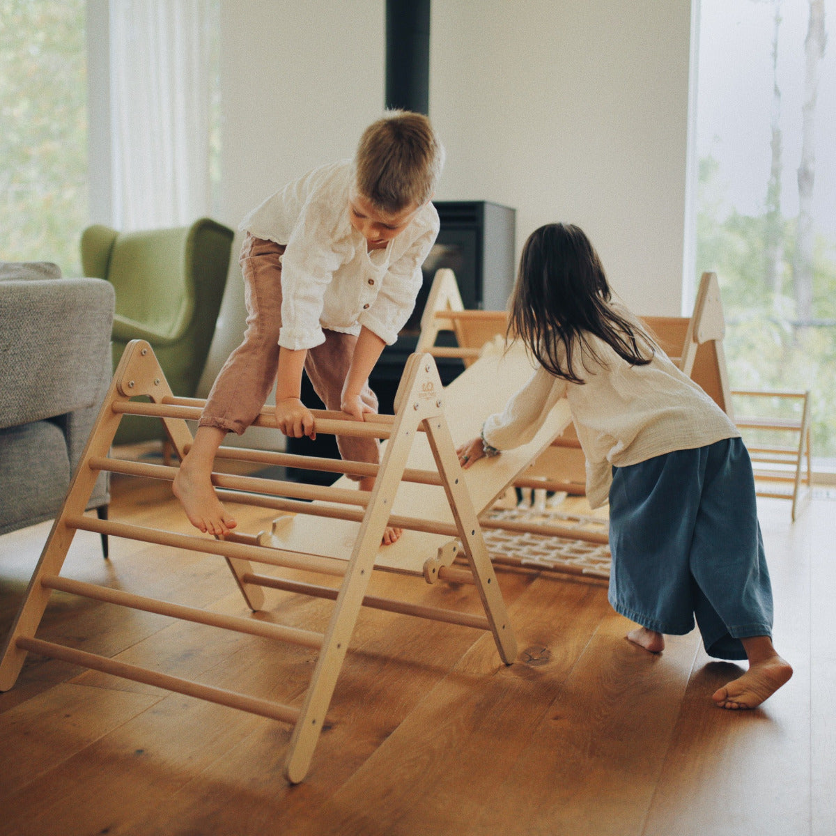 Kinderfeets Pikler Climber Triangle Medium Kinderfeets Yallatoys