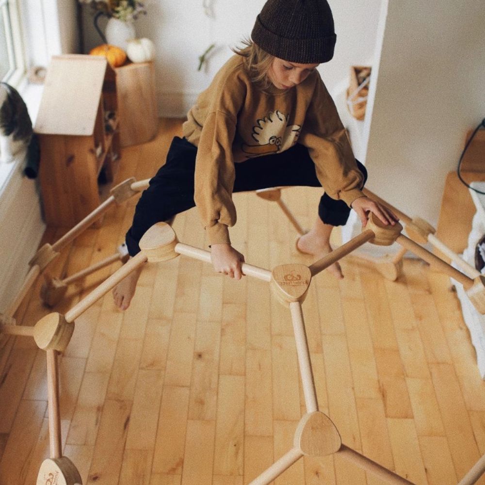 Kinderfeets Pikler Bamboo Dome Kinderfeets Yallatoys