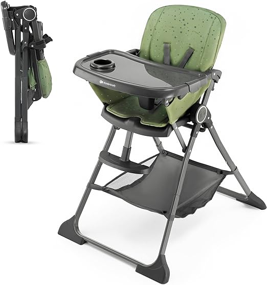 Kinderkraft Foldee High Chair Green Kinderkraft Yallatoys