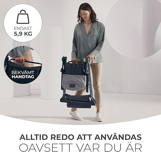 Kinderkraft Foldee High Chair Green Kinderkraft Yallatoys