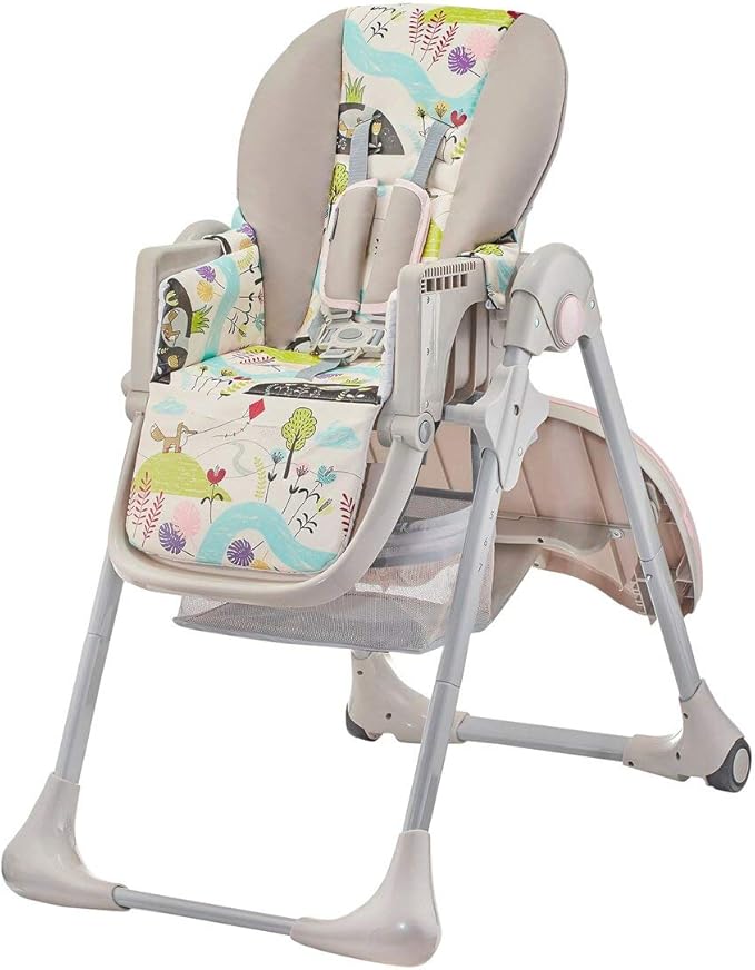 Kinderkraft Tastee High Chair Pink Kinderkraft Yallatoys