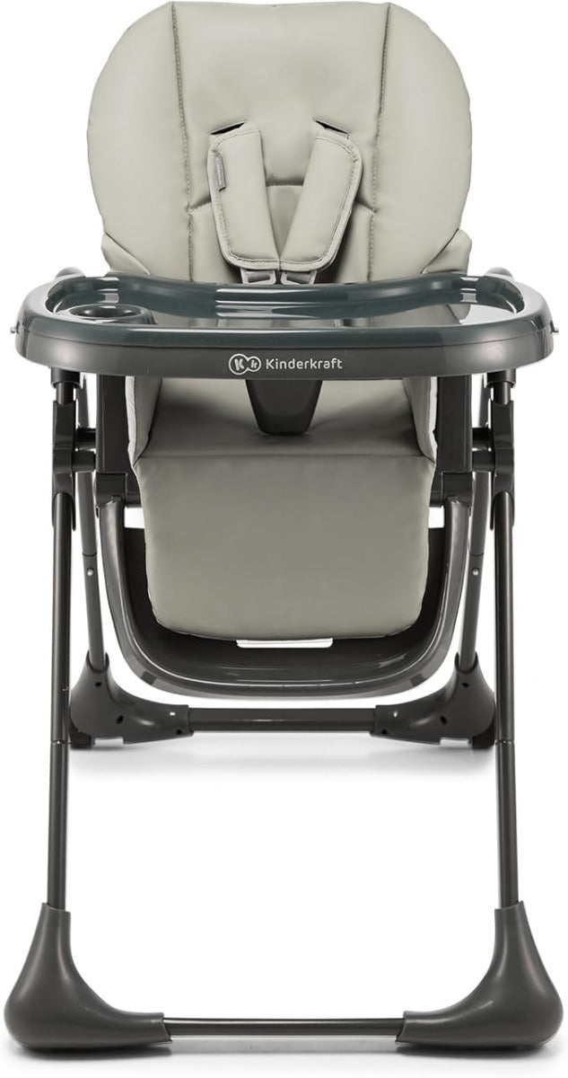 Kinderkraft 2 in 1 Tummie High Chair Grey Kinderkraft Yallatoys