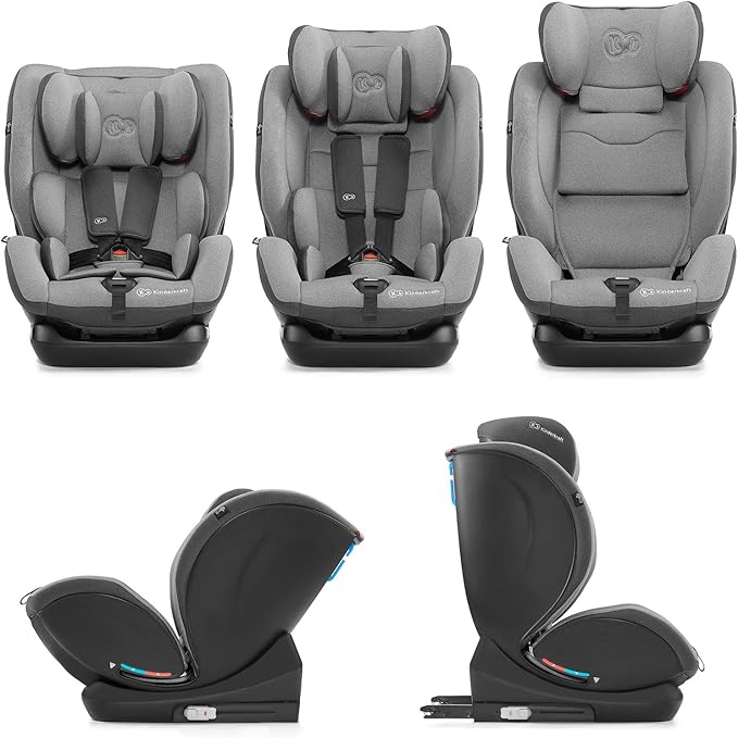 Kinderkraft Myway Car Seat With Isofix System Grey Kinderkraft Yallatoys