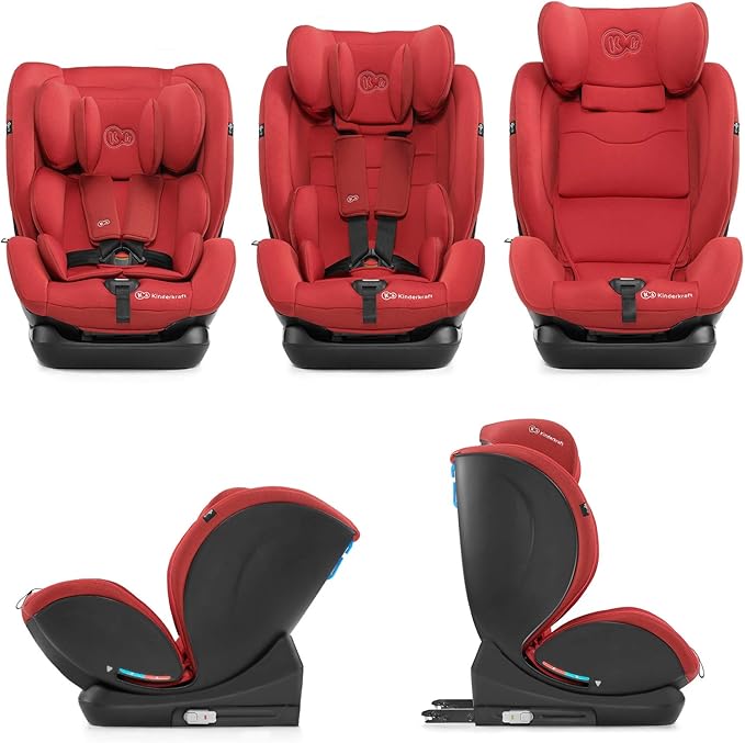 Kinderkraft Myway Car Seat With Isofix System Red Kinderkraft Yallatoys