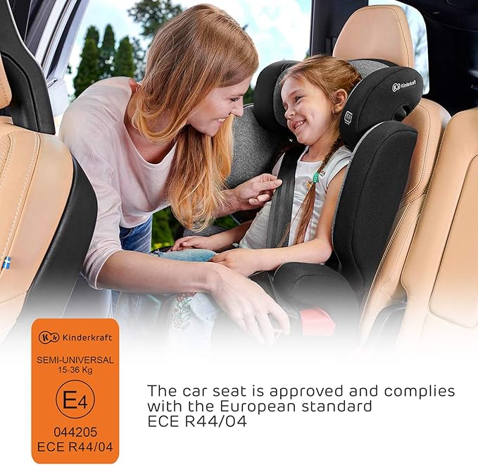 Kinderkraft Car Seat Xpand With Isofix System Black Kinderkraft Yallatoys