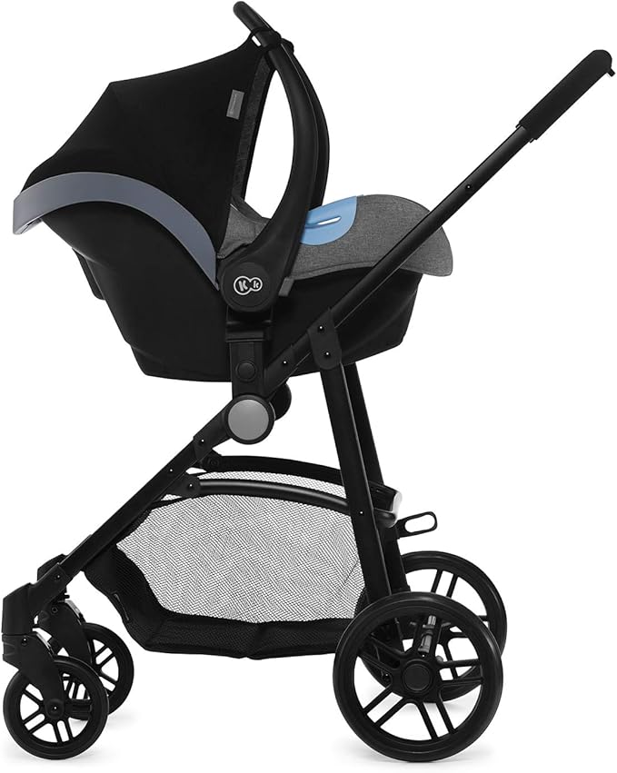 Kinderkraft Juli 3 in 1 Travel Stroller Grey Kinderkraft Yallatoys