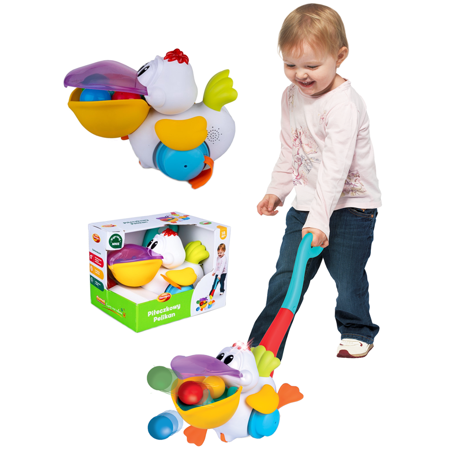 Buy Kiddieland Pushalong Funny Pelican | Yallatoys.com