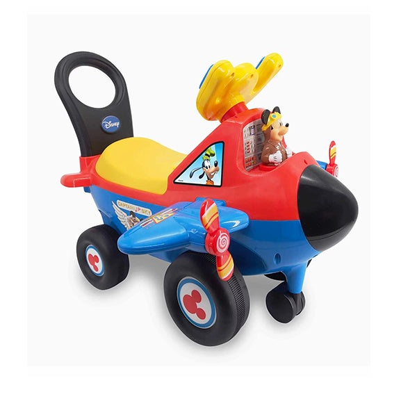 Buy Kiddieland Disney Lights and Sounds Activity Ride On Mickey Mouse Plane | Yallatoys.com