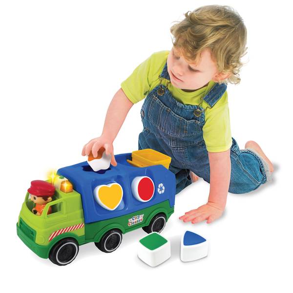 Buy Kiddieland Motorized Shape Sorter City Cleaner | Yallatoys.com