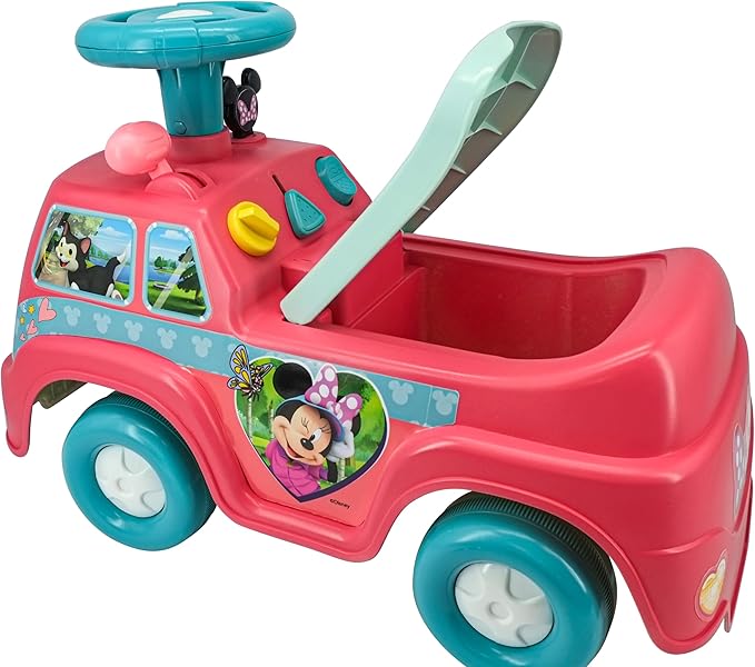 Buy Kiddieland Disney Minnie Mouse Camper Activity Ride On | Yallatoys.com