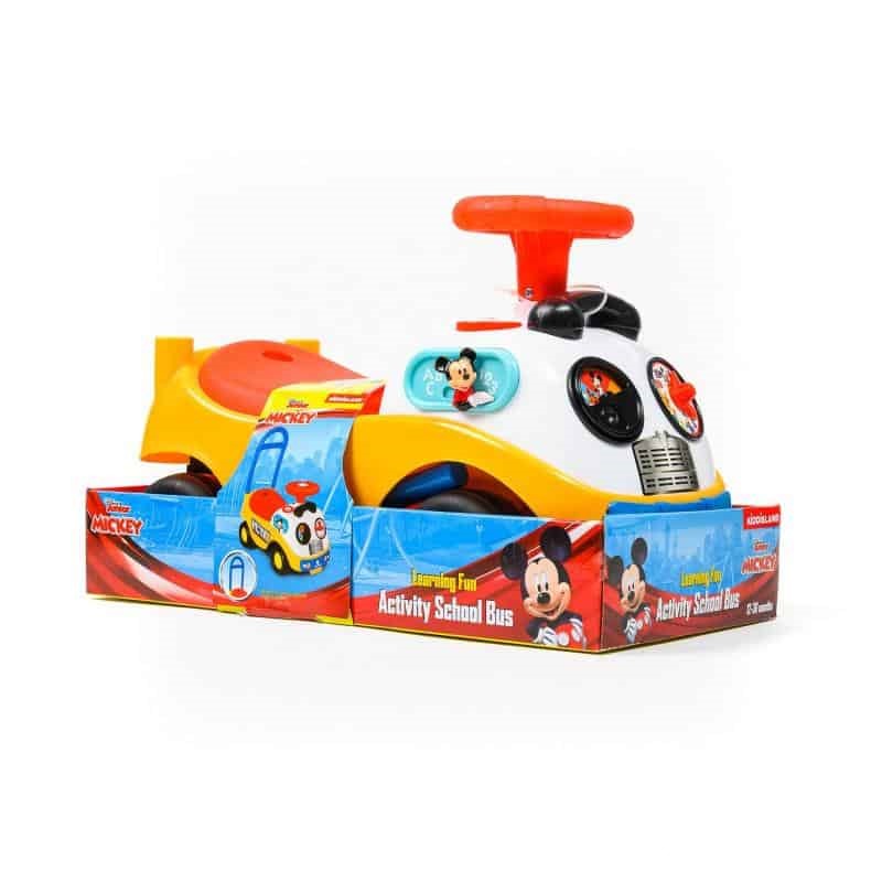 Buy Kiddieland Learning Fun Activity School Bus Ride On | Yallatoys.com