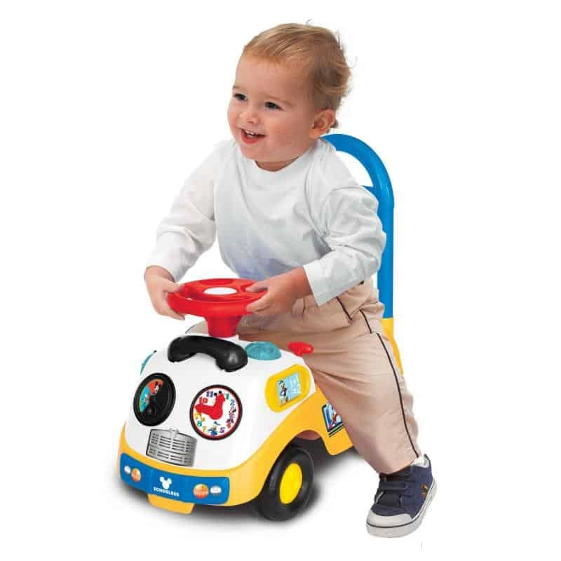 Buy Kiddieland Learning Fun Activity School Bus Ride On | Yallatoys.com
