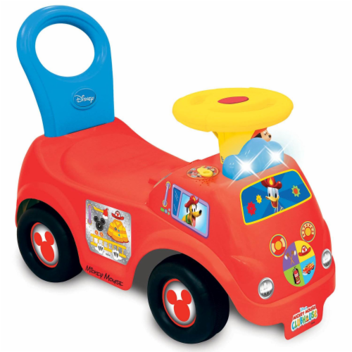 Buy Kiddieland Light N Sound Mickey Activity Fire Engine Kid Toy Car | Yallatoys.com