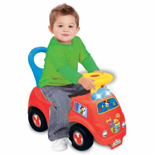 Buy Kiddieland Light N Sound Mickey Activity Fire Engine Kid Toy Car | Yallatoys.com