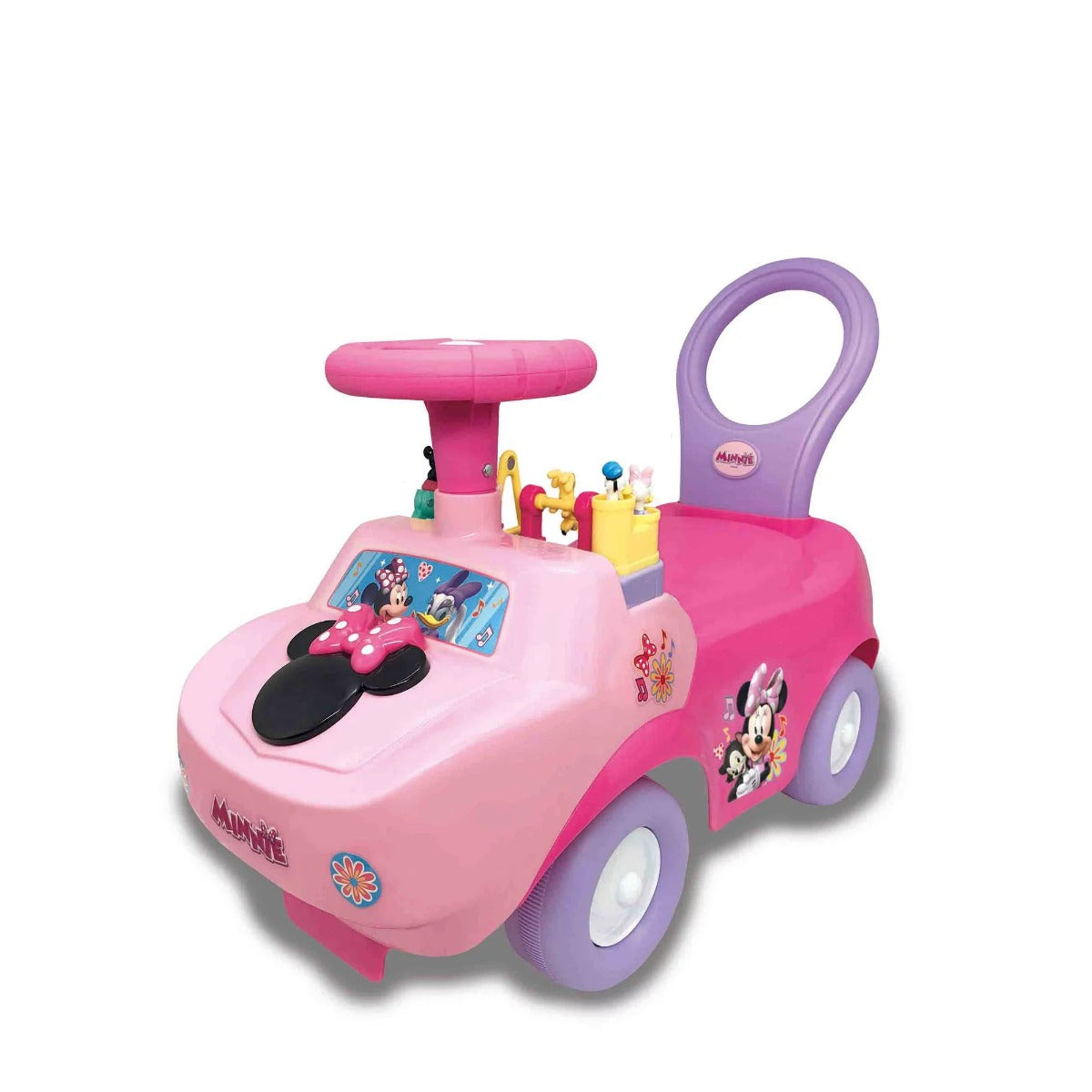 Buy Kiddieland Disney Minnie Mouse Playtime Light & Sound Activity Ride-On | Yallatoys.com