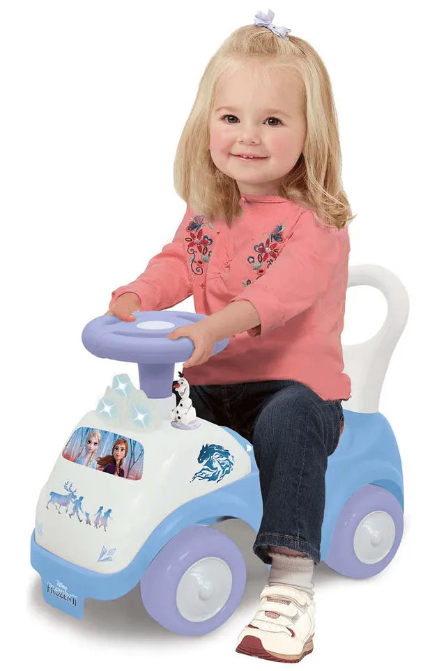 Buy Kiddieland Light N' Sound Frozen Activity Ride On Blue | Yallatoys.com