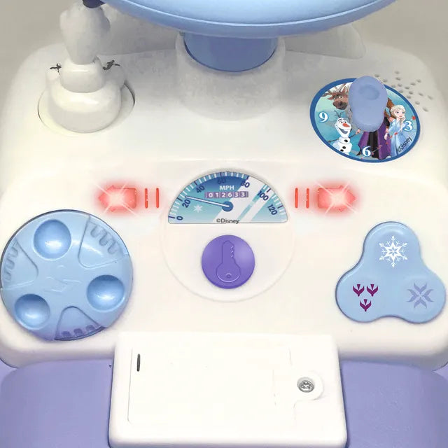 Buy Kiddieland Light N' Sound Frozen Activity Ride On Blue | Yallatoys.com