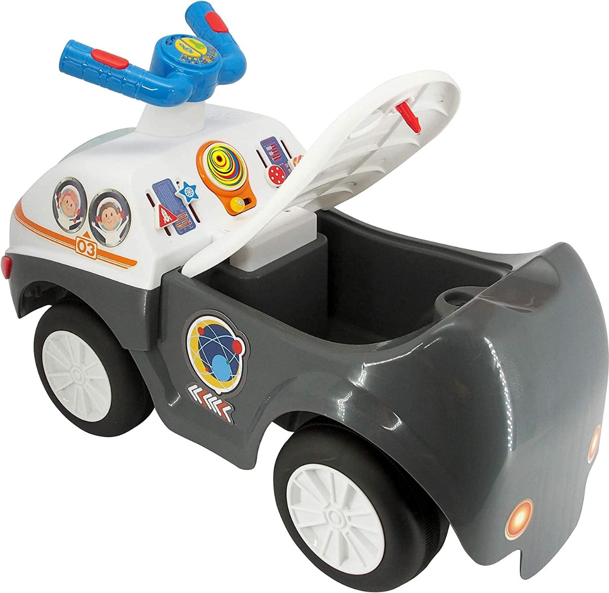 Buy Kiddieland Lights N Sounds Space Blaster Ride On Car | Yallatoys.com