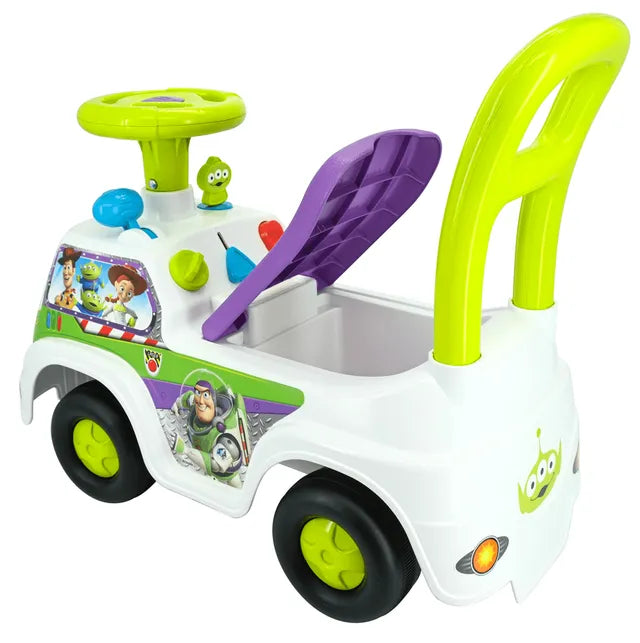Buy Kiddieland Lights N Sounds Space Adventure Ride-On White | Yallatoys.com
