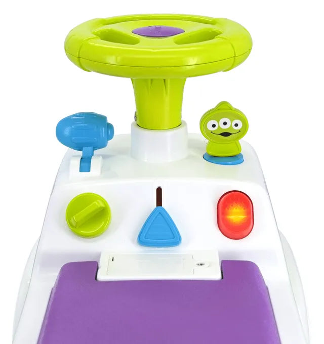 Buy Kiddieland Lights N Sounds Space Adventure Ride-On White | Yallatoys.com