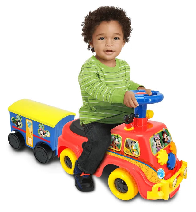 Buy Kiddieland Lights N' Sounds Mickeys Camper with Trailer | Yallatoys.com