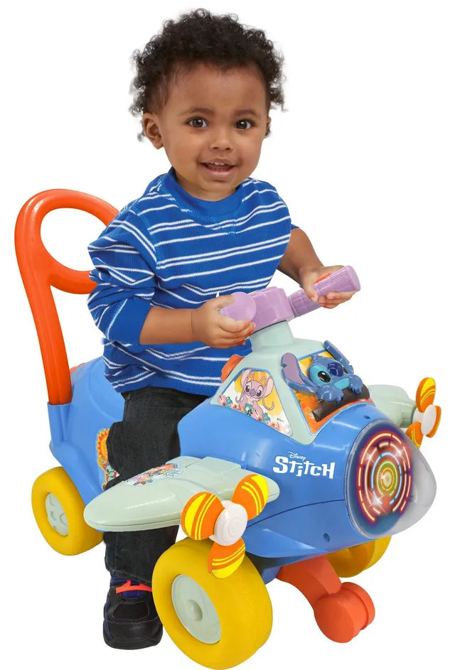 Buy Kiddieland Spinning Lights Stitch Activity Plane | Yallatoys.com