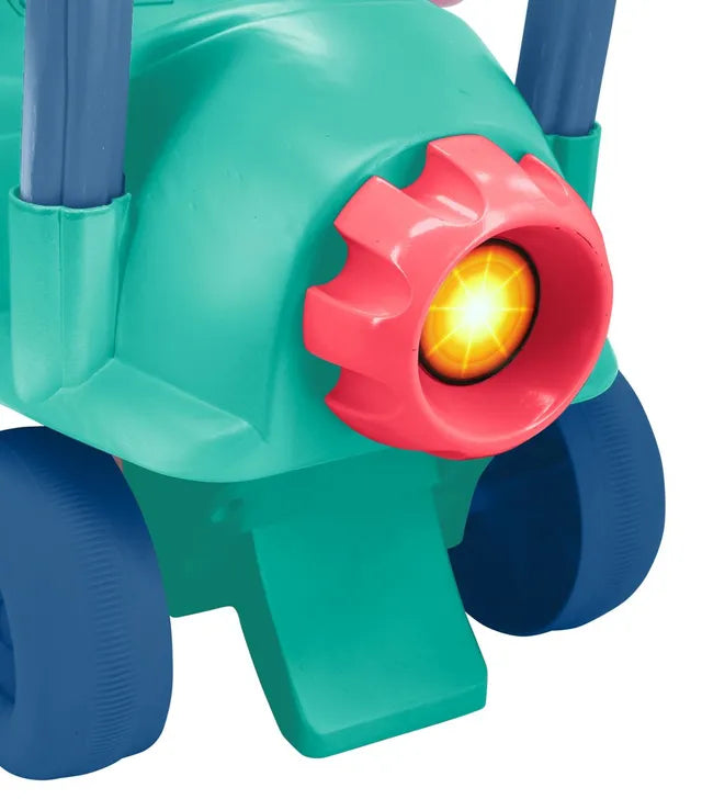 Buy Kiddieland Lights and Sounds Stitch Animated Plane Green | Yallatoys.com