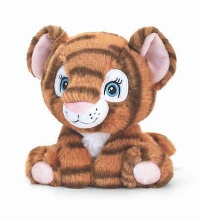 Buy Keel Toys Keeleco Tiger 16cm Adoptable World Eco Plush Soft Toy | Yallatoys.com