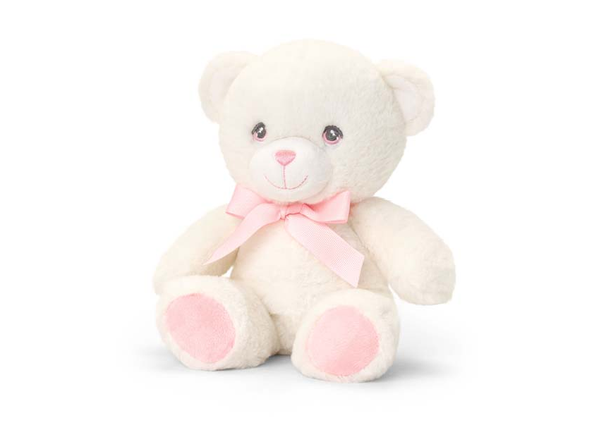 Buy Keel Toys 15cm Keeleco Cream Baby Bear With Ribbon (Sold Separately Subject to Availability) | Yallatoys.com