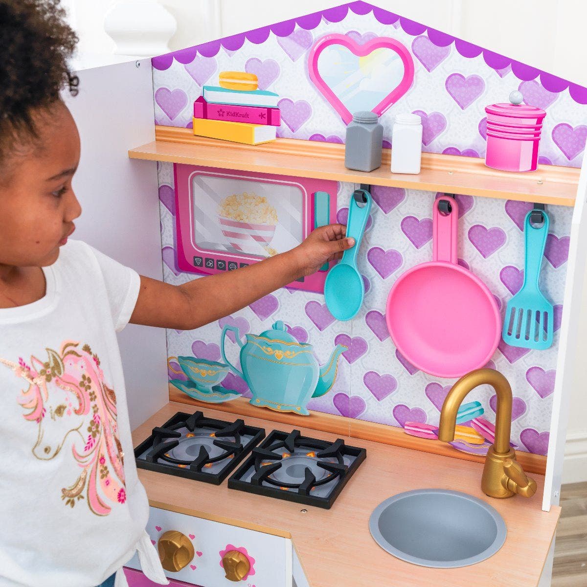 Buy Kidkraft Sweet Snack Time Cart & Play Kitchen | Yallatoys.com