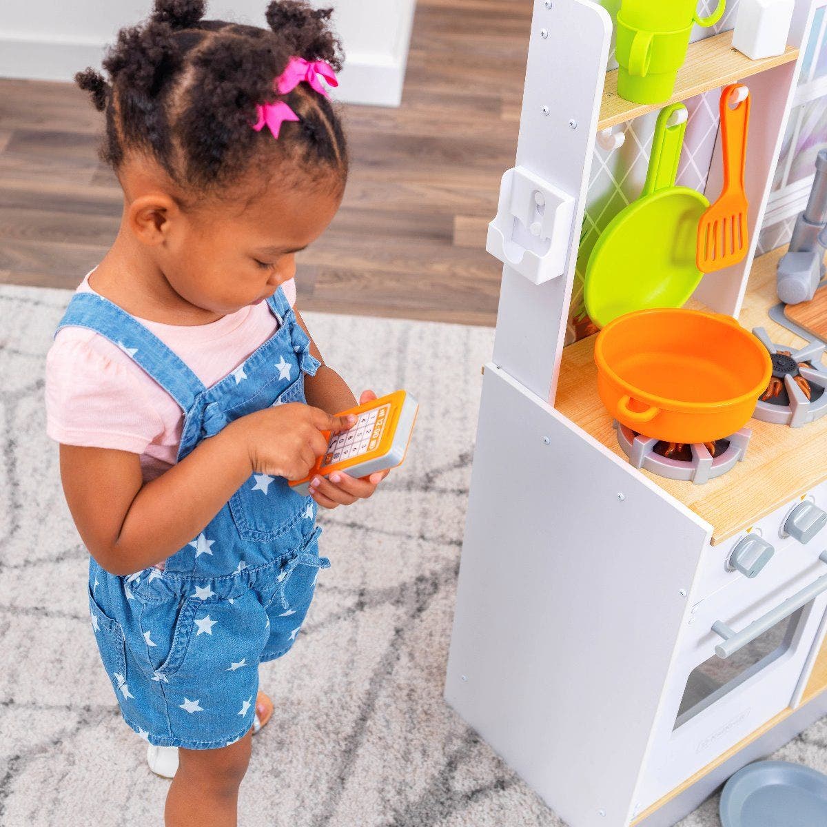 Buy Kidkraft Lets Cook Wooden Play Kitchen and 21 Accessories | Yallatoys.com