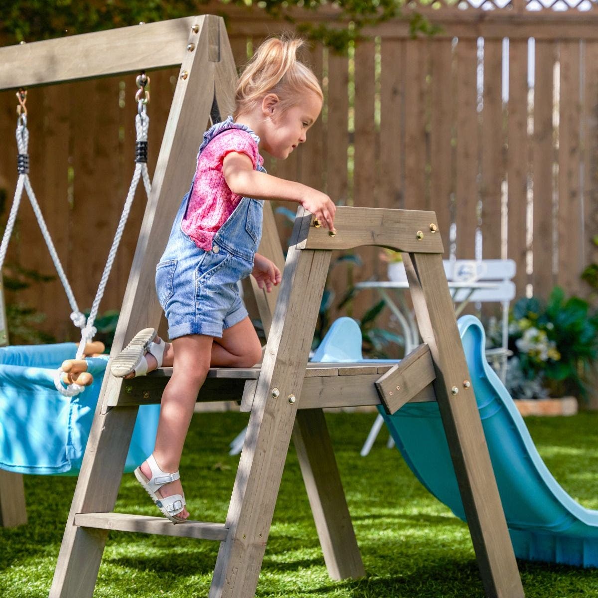 Buy Kidkraft First Play Wooden Swing Set | Yallatoys.com