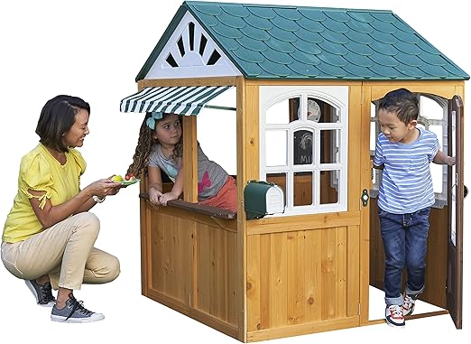 Buy KidKraft Garden View Wooden Playhouse | Yallatoys.com