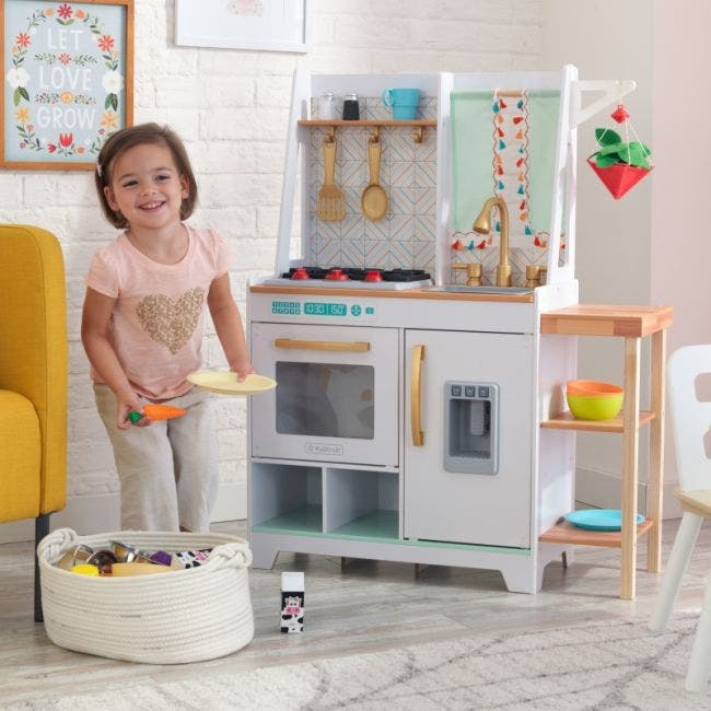 Buy Kidkraft Boho Bungalow Wooden Play Kitchen | Yallatoys.com