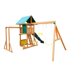Buy Kidkraft Brightside Wooden Swing Set / Playset | Yallatoys.com