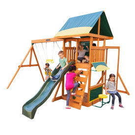 Buy Kidkraft Brightside Wooden Swing Set / Playset | Yallatoys.com