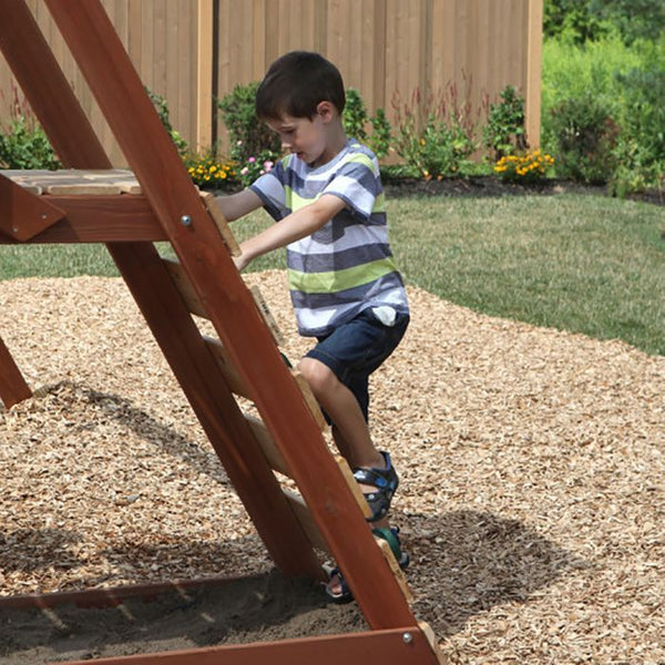 Buy Kidkraft Sunview II Wooden Swing Playground Playset | Yallatoys.com