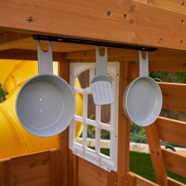 Buy Kidkraft Castlewood Wooden Swing Playground Playset | Yallatoys.com
