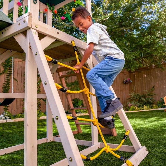 Buy Kidkraft Emerald Challenge Swing Set | Yallatoys.com