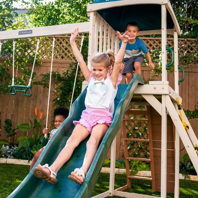 Buy Kidkraft Emerald Challenge Swing Set | Yallatoys.com