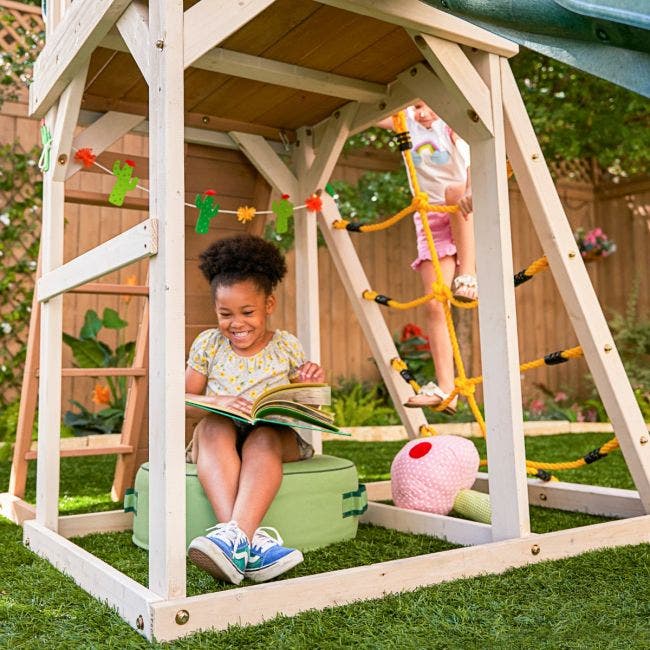Buy Kidkraft Emerald Challenge Swing Set | Yallatoys.com