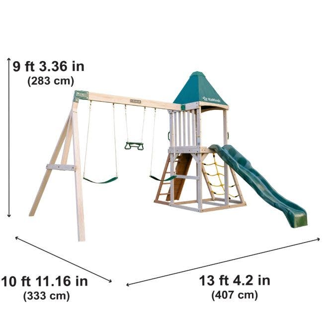 Buy Kidkraft Emerald Challenge Swing Set | Yallatoys.com