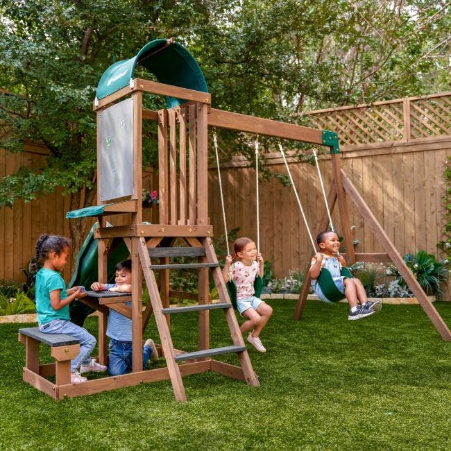 Buy Kidkraft Wilderness Point Swing Set | Yallatoys.com