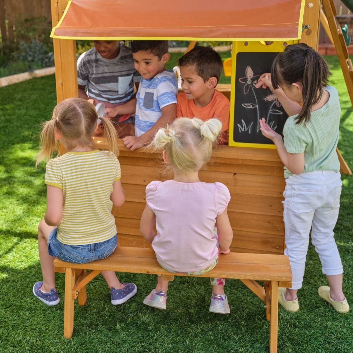 Buy Kidkraft Overland Heights Swing Playground Set | Yallatoys.com