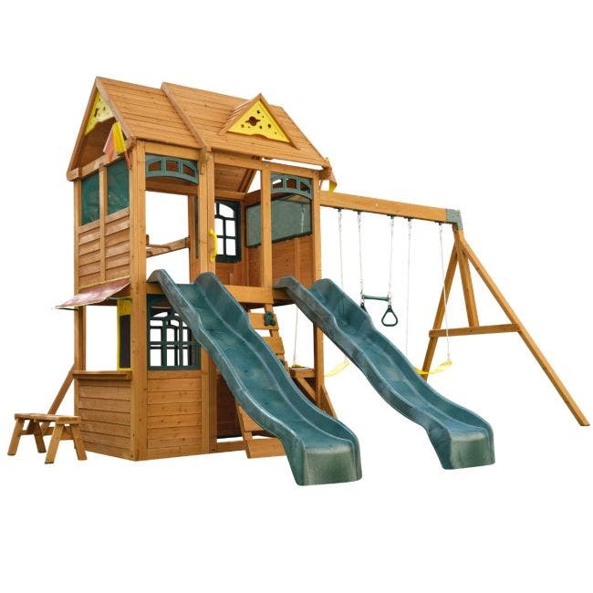 Buy Kidkraft Overland Heights Swing Playground Set | Yallatoys.com