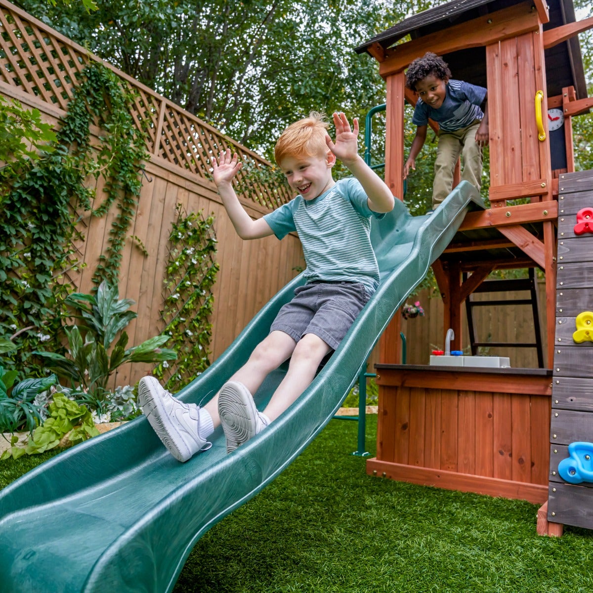 Buy Kidkraft Raptor Trail Wooden Swing Set | Yallatoys.com