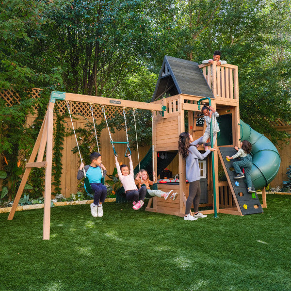 Buy Kidkraft Summit View Swing Set | Yallatoys.com