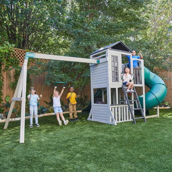 Buy Kidkraft Silver Sands Swingset / Playset | Yallatoys.com