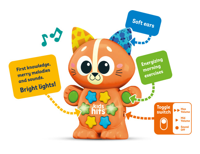Buy Kids Hits Babies Musical Kitten | Yallatoys.com